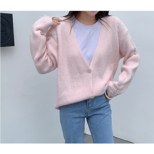 Multi-Color Knitted Cardigan Lastest women's clothing in autumn and spring Manufactory